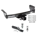 Trailer Tow Hitch For 83-11 Ford Ranger 94-09 Mazda B Series Receiver w/ 1-7/8" and 2" Ball