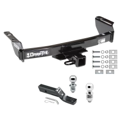 Trailer Tow Hitch For 83-11 Ford Ranger 94-09 Mazda B Series Receiver w/ 1-7/8" and 2" Ball