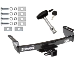 Trailer Tow Hitch For 83-11 Ford Ranger 94-09 Mazda B Series w/ Security Lock Pin Key