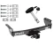 Trailer Tow Hitch For 83-11 Ford Ranger 94-09 Mazda B Series w/ Security Lock Pin Key