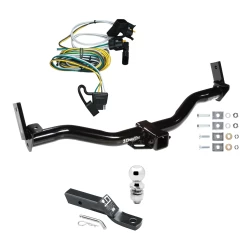 Trailer Tow Hitch For 01-03 Ford Explorer 2-Door Sport Complete Package w/ Wiring and 2" Ball