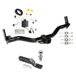 Trailer Tow Hitch For 95-01 Ford Explorer 4 Dr. 97-01 Mercury Mountaineer PKG w/ Wiring and 1-7/8" Ball