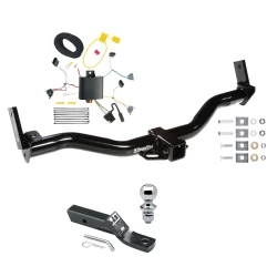 Trailer Tow Hitch For 95-01 Ford Explorer 4 Dr. 97-01 Mercury Mountaineer PKG w/ Wiring and 1-7/8" Ball
