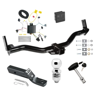 Trailer Tow Hitch For 95-01 Ford Explorer 4 Dr. 97-01 Mercury Mountaineer Deluxe PKG Wiring 2" Ball and Lock