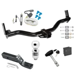 Trailer Tow Hitch For 91-94 Ford Explorer Mazda Navajo All Models Deluxe Package Wiring 2" Ball and Lock