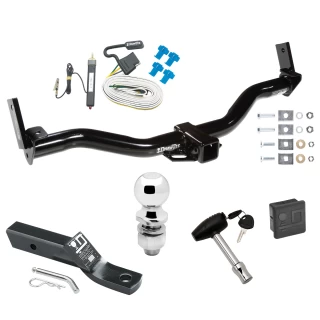 Trailer Tow Hitch For 91-94 Ford Explorer Mazda Navajo All Models Deluxe Package Wiring 2" Ball and Lock
