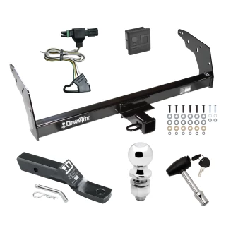 Trailer Tow Hitch For 96-97 Chevy S10 GMC Sonoma Isuzu Hombre Deluxe PKG Wiring 2" Ball and Lock
