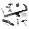 Trailer Tow Hitch For 96-97 Chevy S10 GMC Sonoma Isuzu Hombre Deluxe PKG Wiring 2" Ball and Lock