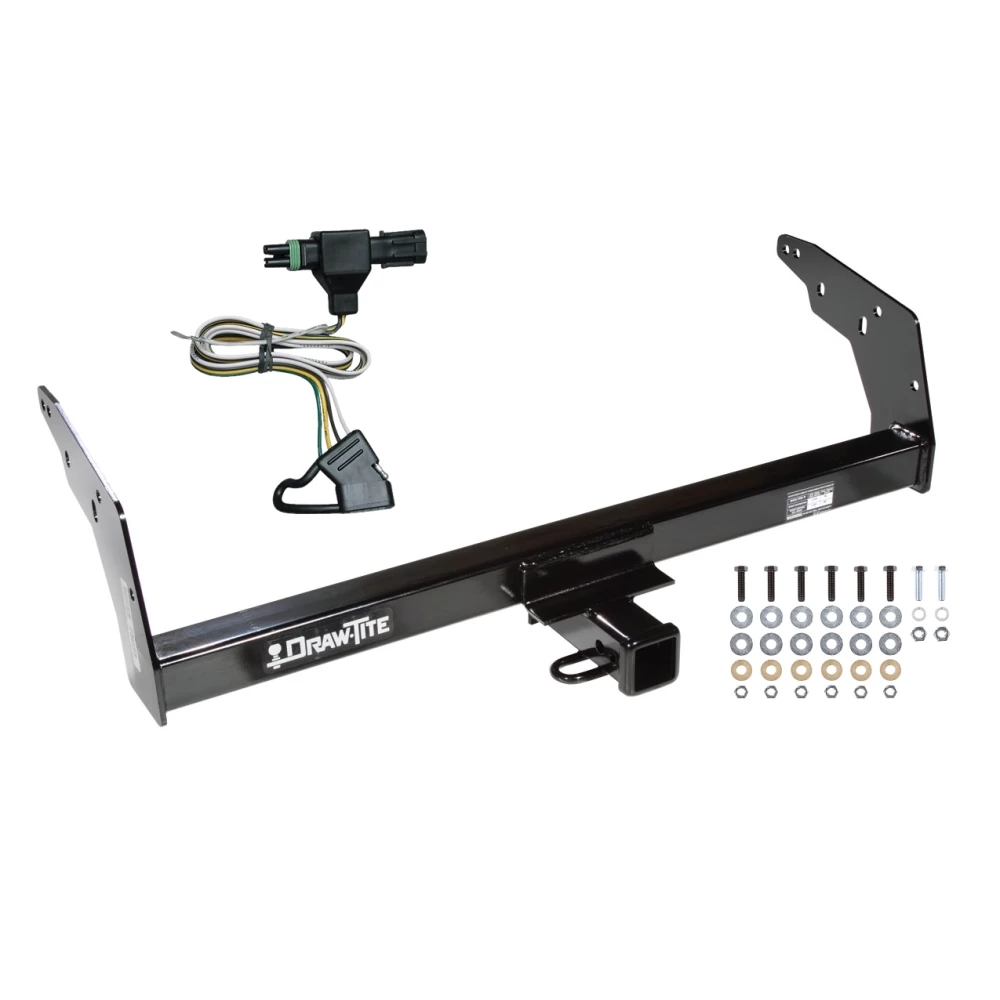 Trailer Tow Hitch For 96-97 Chevy S10 GMC Sonoma Isuzu Hombre w/ Wiring Harness Kit