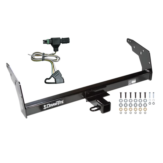 Trailer Tow Hitch For 96-97 Chevy S10 GMC Sonoma Isuzu Hombre w/ Wiring Harness Kit