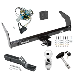 Trailer Tow Hitch For 98-00 Isuzu Hombre 98-04 Chevy S10 GMC Sonoma PKG Wiring 2" Ball and Lock