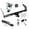 Trailer Tow Hitch For 98-00 Isuzu Hombre 98-04 Chevy S10 GMC Sonoma PKG Wiring 2" Ball and Lock