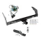 Trailer Tow Hitch For 98-00 Isuzu Hombre 98-04 Chevy S10 GMC Sonoma PKG w/ Wiring and 2" Ball