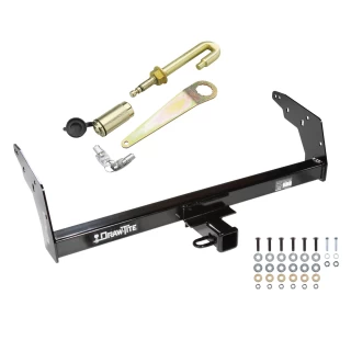 Trailer Tow Hitch For 96-04 Chevy S10 GMC Sonoma Isuzu Hombre 2" Receiver w/ J-Pin Anti-Rattle Lock