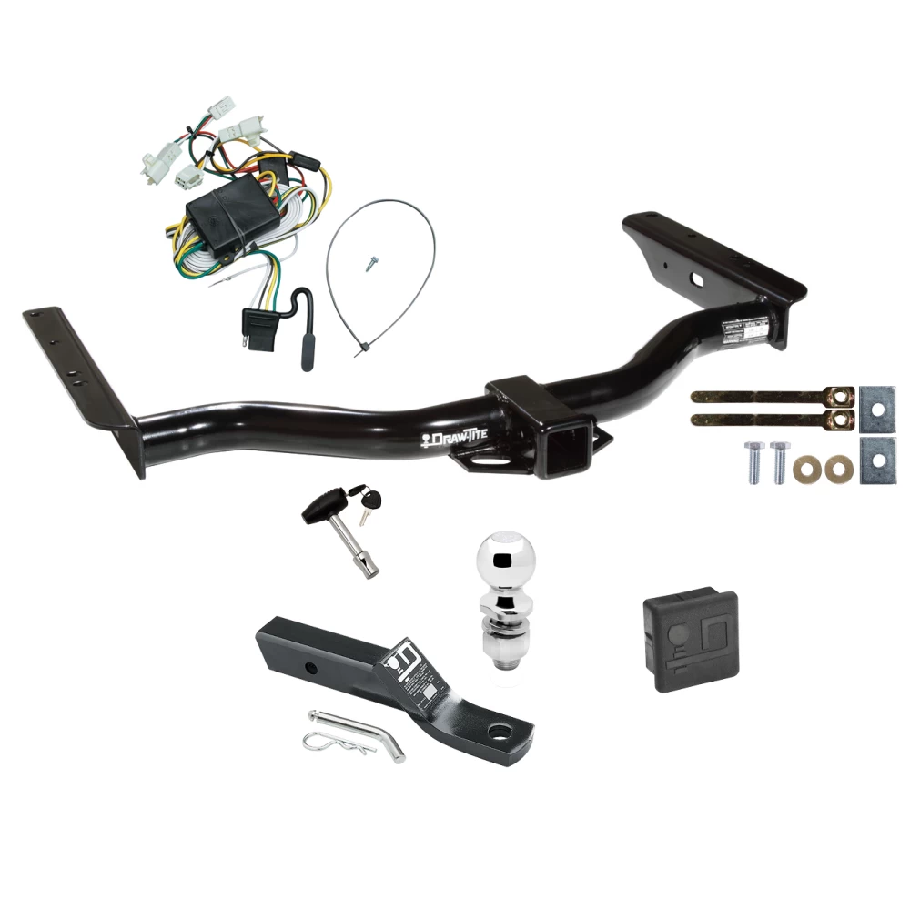 Trailer Tow Hitch For 96-02 Toyota 4Runner All Models Deluxe Package Wiring 2" Ball and Lock