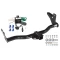 Trailer Tow Hitch For 02-03 Isuzu Axiom w/Under Vehicle Spare w/ Wiring Harness Kit