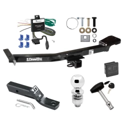 Trailer Tow Hitch For 98-07 Lexus LX470 Toyota Land Cruiser All Models Deluxe Package Wiring 2" Ball and Lock