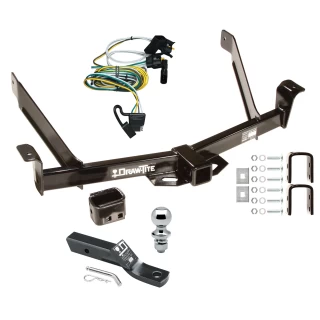 Trailer Tow Hitch For 01-03 Ford Explorer 2-Door Sport Complete Package w/ Wiring and 1-7/8" Ball