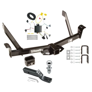 Trailer Tow Hitch For 95-01 Ford Explorer 4 Dr. 97-01 Mercury Mountaineer Package w/ Wiring and 1-7/8" Ball