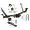 Trailer Tow Hitch For 95-01 Ford Explorer 4 Dr. 97-01 Mercury Mountaineer Package w/ Wiring and 1-7/8" Ball