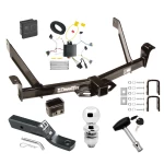 Trailer Tow Hitch For 95-01 Ford Explorer 4 Dr. 97-01 Mercury Mountaineer Deluxe PKG Wiring 2" Ball and Lock