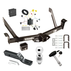 Trailer Tow Hitch For 95-01 Ford Explorer 4 Dr. 97-01 Mercury Mountaineer Deluxe PKG Wiring 2" Ball and Lock