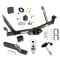 Trailer Tow Hitch For 95-01 Ford Explorer 4 Dr. 97-01 Mercury Mountaineer Deluxe PKG Wiring 2" Ball and Lock