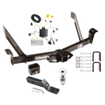Trailer Tow Hitch For 95-01 Ford Explorer 4 Dr. 97-01 Mercury Mountaineer Package w/ Wiring and 2" Ball
