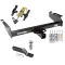 Trailer Tow Hitch For 1994 Dodge Ram 1500 Standard or Step Bumper Complete Package w/ Wiring and 1-7/8" Ball