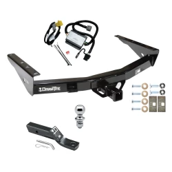 Trailer Tow Hitch For 2000 Toyota Tundra All, Exc factory towable bumper Complete Package w/ Wiring and 1-7/8" Ball