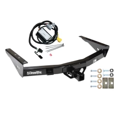 Trailer Tow Hitch For 01-02 Toyota Tundra All, Incl factory towable bumper w/ Wiring Harness Kit