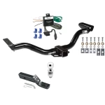 Trailer Tow Hitch For 00-04 Nissan Xterra All Models Complete Package w/ Wiring and 2" Ball