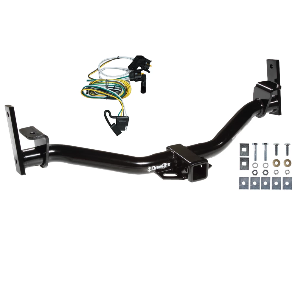 Trailer Tow Hitch For 02-03 Ford Explorer Sport Trac All Models w/ Wiring Harness Kit