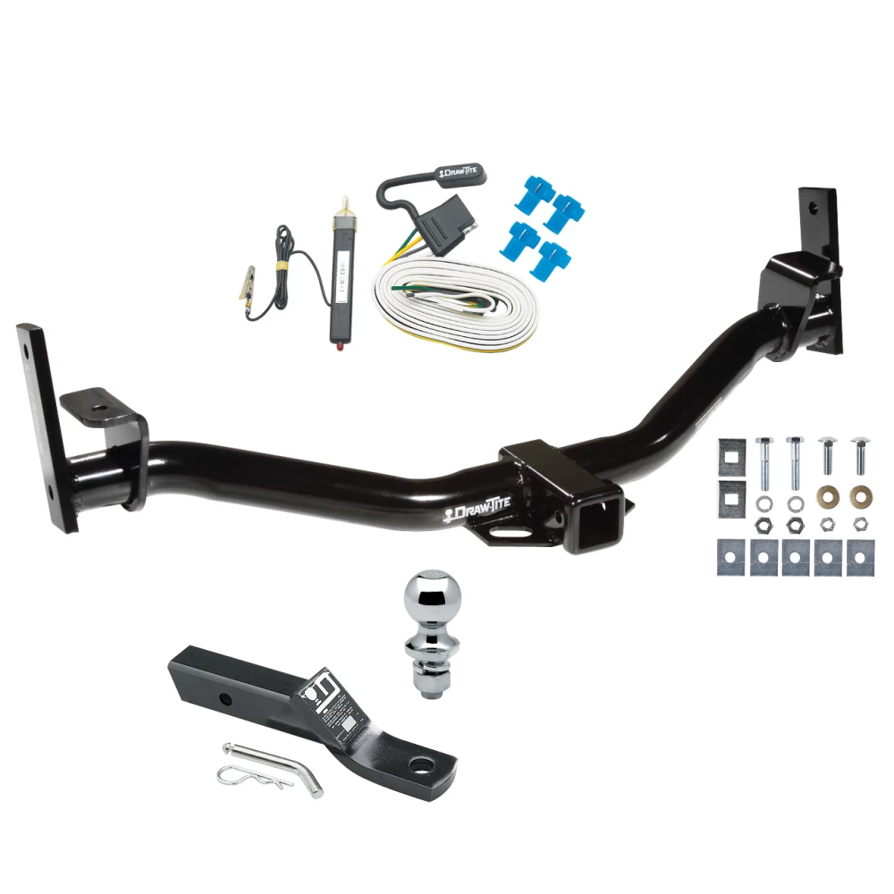 Trailer Tow Hitch For 01 04-05 Ford Explorer Sport Trac Complete Package w/ Wiring and 1-7/8" Ball
