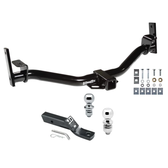 Custom Fit Trailer Hitch 2" Drop Ball-Mount w/ Pin/Clip 1-7/8" and 2" Chrome Ball Installation Hardware Installation Instructions 75112 23 63845 63816 Draw-Tite Trailer Tow Hitch 01-05 Explorer Trac Receiver 1-7/8" and 2" Ball 01 Trailer Tow Hitch For 01-05 Ford Explorer Trac Receiver w/ 1-7/8" and 2" Ball