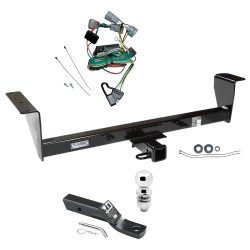 Trailer Tow Hitch For 01-06 Mitsubishi Montero Except Sport Complete Package w/ Wiring and 2" Ball