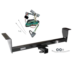 Trailer Tow Hitch For 01-06 Mitsubishi Montero Except Sport w/ Wiring Harness Kit