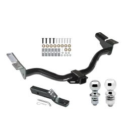 Trailer Tow Hitch For 01-04 Ford Escape Mazda Tribute Receiver w/ 1-7/8" and 2" Ball