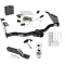 Trailer Tow Hitch For 04-07 Chrysler Town and Country Dodge Grand Caravan Exc Stow 'n Go Seats PKG Wiring 2" Ball and Lock