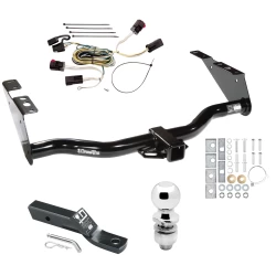 Trailer Tow Hitch For 04-07 Chrysler Town and Country Dodge Grand Caravan Exc Stow 'n Go Seats PKG w/ Wiring and 2" Ball