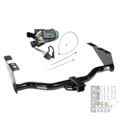 Trailer Tow Hitch For 96-00 Chrysler Dodge Plymouth Town and Country Grand Caravan Voyager w/ Wiring Harness Kit