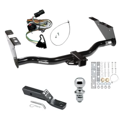 Trailer Tow Hitch For 01-03 Chrysler Town and Country Voyager Dodge Grand Caravan PKG w/ Wiring and 1-7/8" Ball