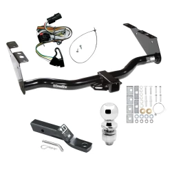 Trailer Tow Hitch For 01-03 Chrysler Town and Country Voyager Dodge Grand Caravan PKG w/ Wiring and 2" Ball