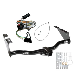 Trailer Tow Hitch For 01-03 Chrysler Town and Country Voyager Dodge Grand Caravan w/ Wiring Harness Kit