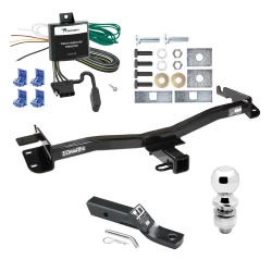 Trailer Tow Hitch For 98-03 Toyota Sienna All Models Complete Package w/ Wiring and 2" Ball
