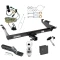 Trailer Tow Hitch For 87-95 Chevy G10 G20 G30 GMC G1500 G2500 G3500 Package Wiring 2" Ball and Lock