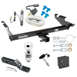 Trailer Tow Hitch For 78-96 Chevy GMC G Series Van Full Size Except Step Bumper Package Wiring 2" Ball and Lock