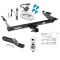 Trailer Tow Hitch For 78-96 Chevy GMC G Series Van Full Size Except Step Bumper Package w/ Wiring and 2" Ball