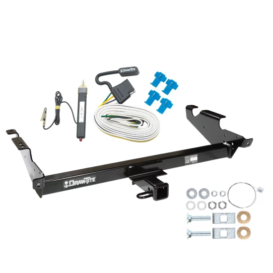 Custom Fit Trailer Hitch Wiring Harness (Requires Splicing) Installation Hardware Installation Instructions 75121 20252 Draw-Tite Trailer Tow Hitch 78-86 96 Chevy G10 G20 G30 GMC G1500 G2500 G3500 Wiring Harness Kit 78 79 80 81 82 83 84 85 86 87 88 89 90 Trailer Tow Hitch For 78-86 96 Chevy G10 G20 G30 GMC G1500 G2500 G3500 w/ Wiring Harness Kit