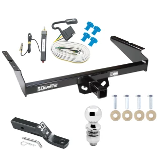 Trailer Tow Hitch For 85-95 Chevy Astro GMC Safari All Models Complete Package w/ Wiring and 2" Ball